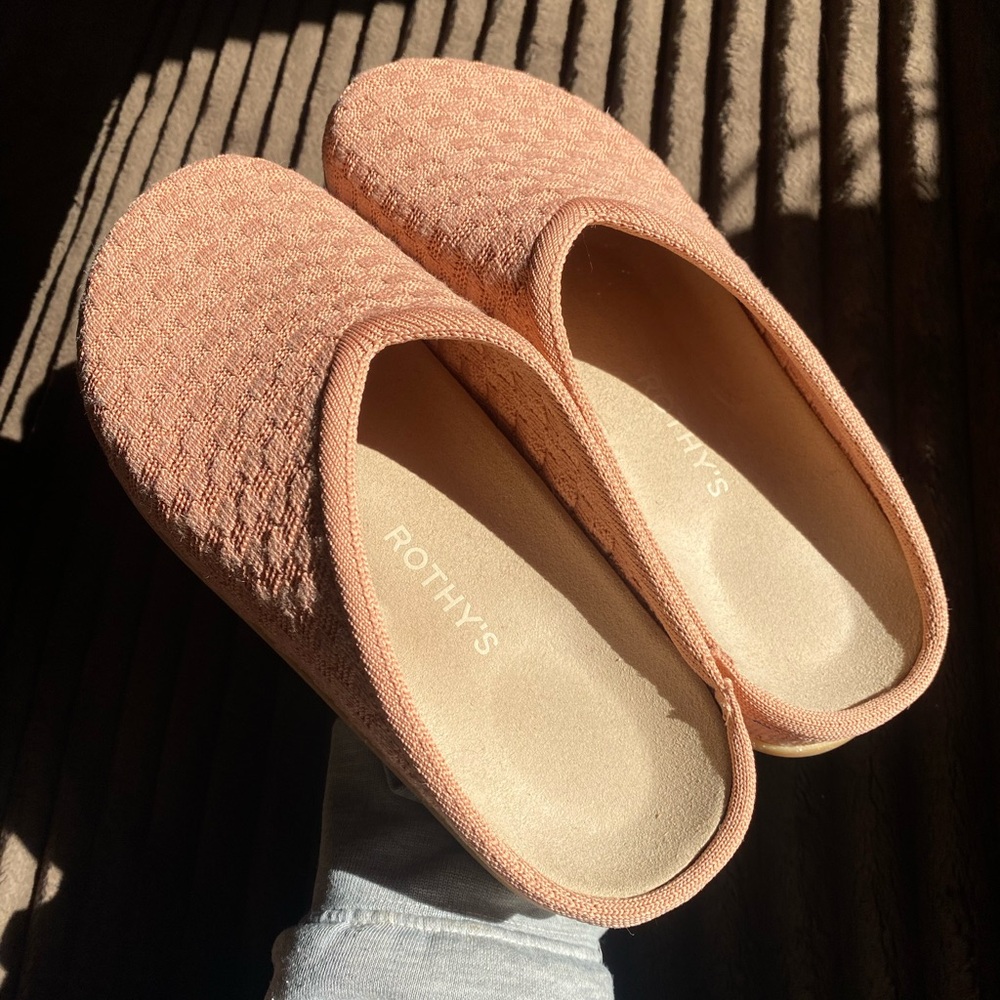 Rothy's The Hemp Casual Clog in Clay